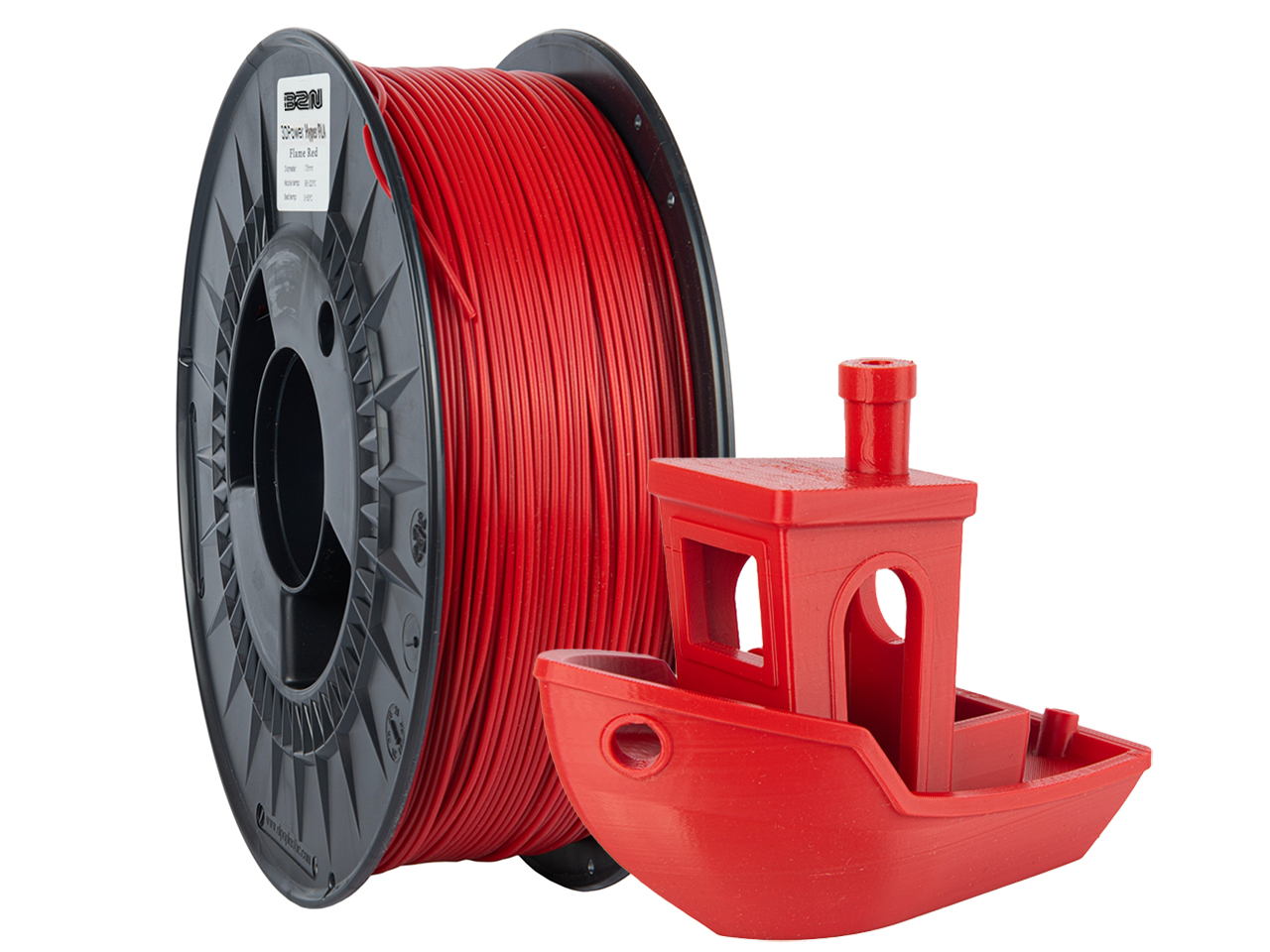 Филамент B2N Filament  Hyper (High) Speed PLA 1.75mm Червен (череша) 1kg